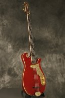 1959 Premier Multivox Scroll Bass E741 Ruby Red Mahogany/Brazilian Rosewood NECK
