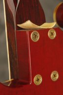 1959 Premier Multivox Scroll Bass E741 Ruby Red Mahogany/Brazilian Rosewood NECK