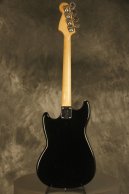 1978 Fender Musicmaster Bass Black w/AERO 4-pole pickup + Black tailpiece