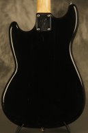 1978 Fender Musicmaster Bass Black w/AERO 4-pole pickup + Black tailpiece