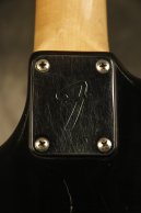 1978 Fender Musicmaster Bass Black w/AERO 4-pole pickup + Black tailpiece