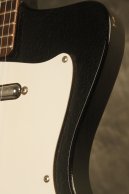 1966 Danelectro HAWK 1N short-scale guitar BLACK CRACKLE