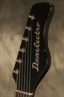 1966 Danelectro HAWK 1N short-scale guitar BLACK CRACKLE