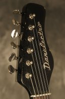 1966 Danelectro HAWK 1N short-scale guitar BLACK CRACKLE