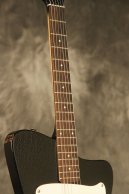 1966 Danelectro HAWK 1N short-scale guitar BLACK CRACKLE