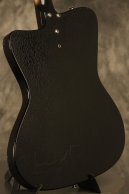 1966 Danelectro HAWK 1N short-scale guitar BLACK CRACKLE