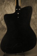 1966 Danelectro HAWK 1N short-scale guitar BLACK CRACKLE