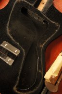 1966 Danelectro HAWK 1N short-scale guitar BLACK CRACKLE