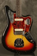 1963 Fender JAGUAR Sunburst w/orig. WHITE hardshell case