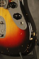 1963 Fender JAGUAR Sunburst w/orig. WHITE hardshell case