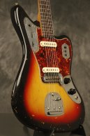 1963 Fender JAGUAR Sunburst w/orig. WHITE hardshell case