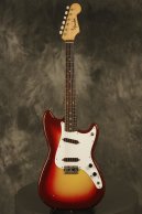 1962 Fender Duo-Sonic SLAB BOARD Shaded Sunburst/Maroonburst HANG TAG!