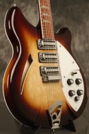 2005 Rickenbacker 370/12 string VP "Vintage" Pickups coy MONTEZUMA BROWN