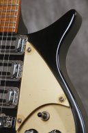 1982 Rickenbacker 320 B Series early reissue Toaster pickups gold guards JETGLO