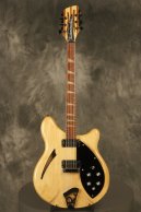 1991 Rickenbacker 360/12 BT Black trim/hardware MAPELGLO