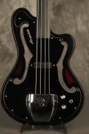 1960's Ampeg AMUB-1 unfretted/fretless AMB-1 Bass Cherry-Red