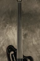 1960's Ampeg AMUB-1 unfretted/fretless AMB-1 Bass Cherry-Red