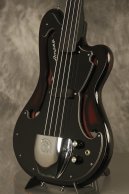 1960's Ampeg AMUB-1 unfretted/fretless AMB-1 Bass Cherry-Red