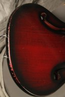 1960's Ampeg AMUB-1 unfretted/fretless AMB-1 Bass Cherry-Red