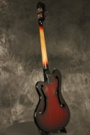 1960's Ampeg AMUB-1 unfretted/fretless AMB-1 Bass Cherry-Red