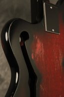 1960's Ampeg AMUB-1 unfretted/fretless AMB-1 Bass Cherry-Red