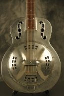 1930's ALHAMBRA Resonator guitar w/ fiddle edges and round neck