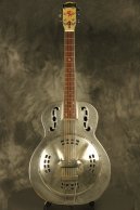 1930's ALHAMBRA Resonator guitar w/ fiddle edges and round neck