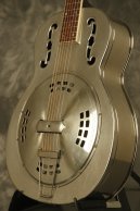 1930's ALHAMBRA Resonator guitar w/ fiddle edges and round neck