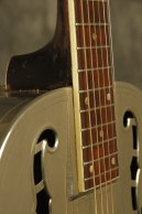 1930's ALHAMBRA Resonator guitar w/ fiddle edges and round neck