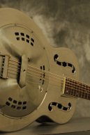 1930's ALHAMBRA Resonator guitar w/ fiddle edges and round neck