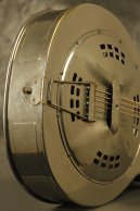 1930's ALHAMBRA Resonator guitar w/ fiddle edges and round neck