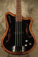 1960's Ampeg SSB-1 short scale bass with F-holes